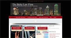 Desktop Screenshot of irvingtrafficticketlawyer.com