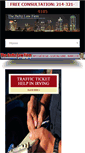 Mobile Screenshot of irvingtrafficticketlawyer.com